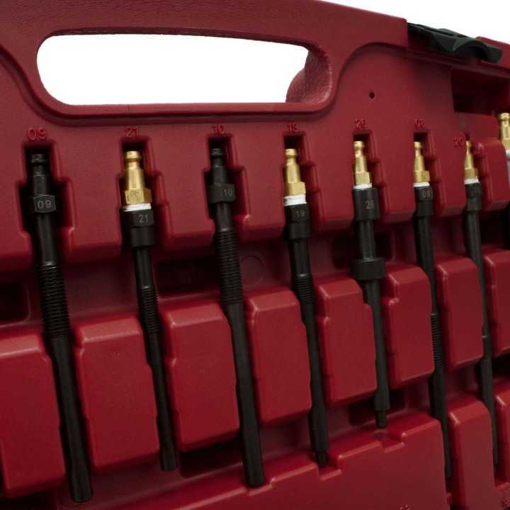 Kit de test de compression et de perte de pression pour moteurs essence, diesel