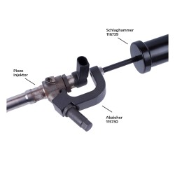 Extracteurs des injecteurs T10402 outil spécial VW