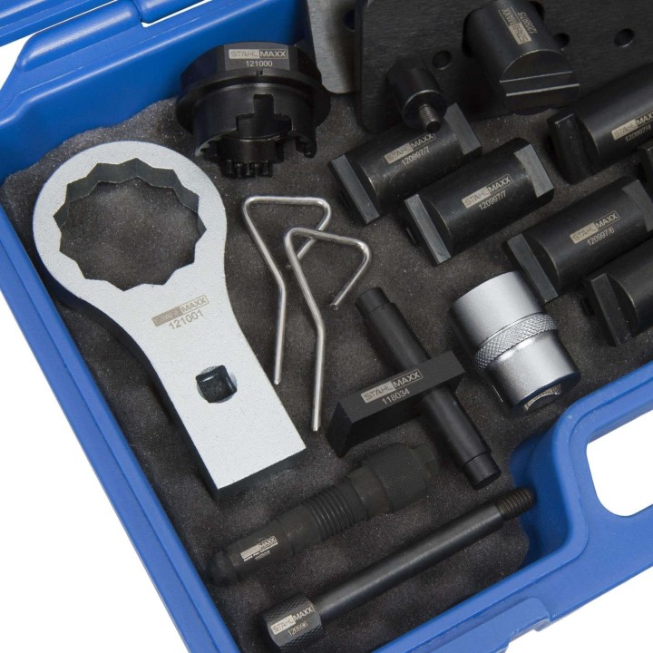 outils de calage pour moteurs VAG et Porsche, Bentley, Lamborghini 2.9l, 3.0l  4.0l TFSI
