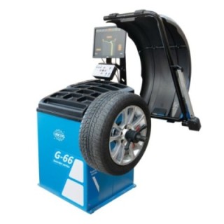 Équilibreuse de roues 10"-24"  mesure automatique s, écran LCD 17"