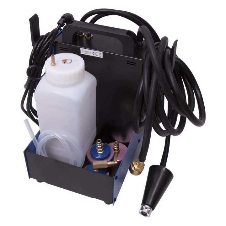 Purgeur de frein électrique 5L, avec 3 adaptateurs et tuyau 3,5 ml, 230V