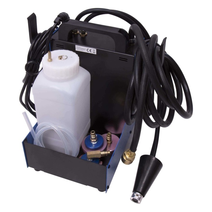 Purgeur de frein électrique 5L, avec 3 adaptateurs et tuyau 3,5 ml, 230V