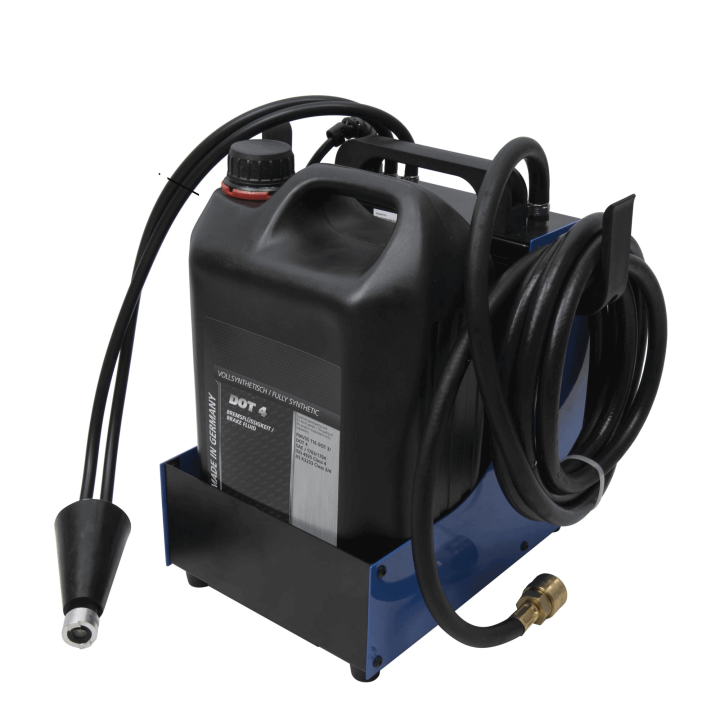 Purgeur de frein électrique 5L, avec 3 adaptateurs et tuyau 3,5 ml, 230V