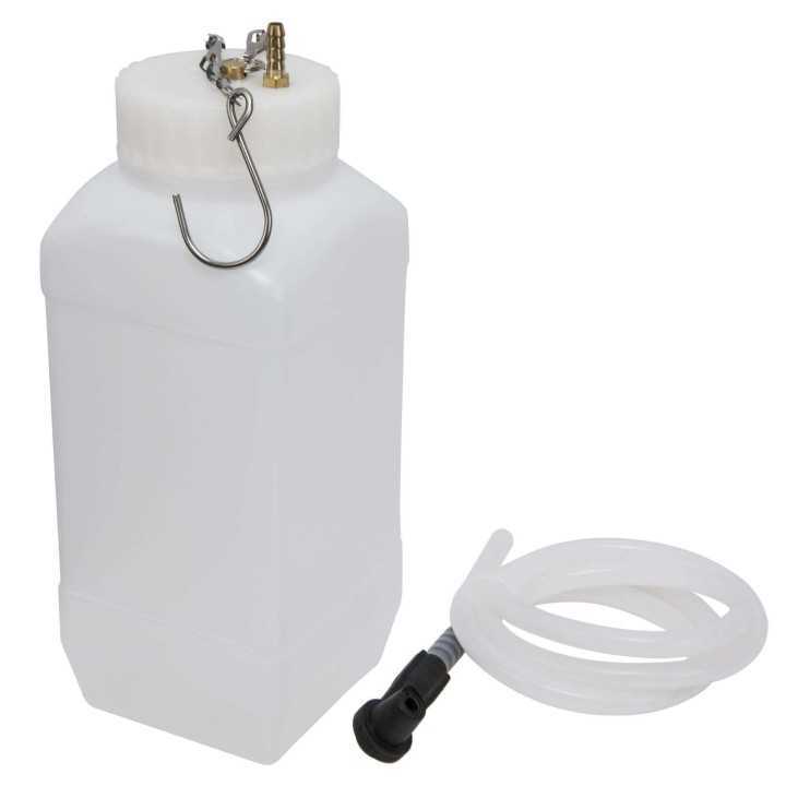 Purgeur de frein électrique 5L, avec 3 adaptateurs et tuyau 3,5 ml, 230V