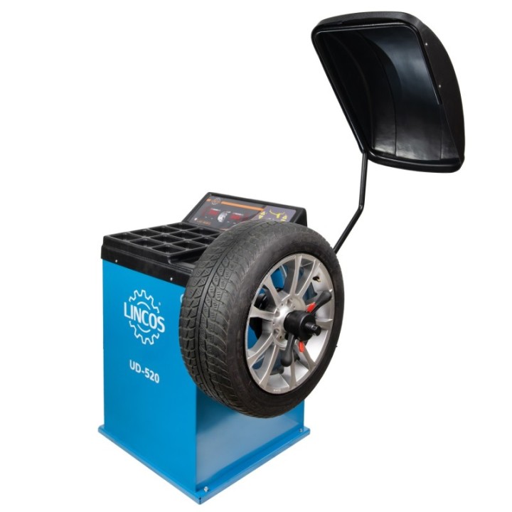 Équilibreuse de roues automatique avec affichage LED, 24 pouces