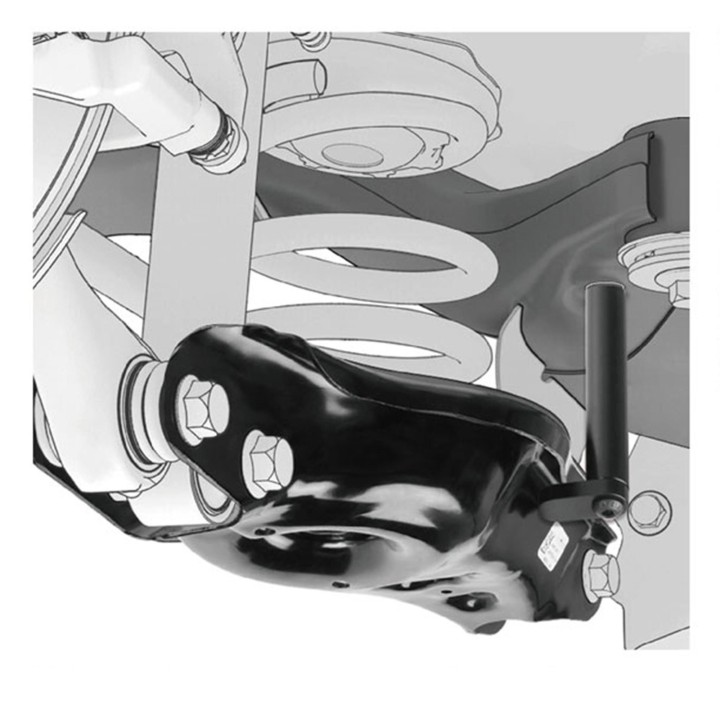 Outil d'alignement pour amortisseurs, Tesla Model 3 et Y