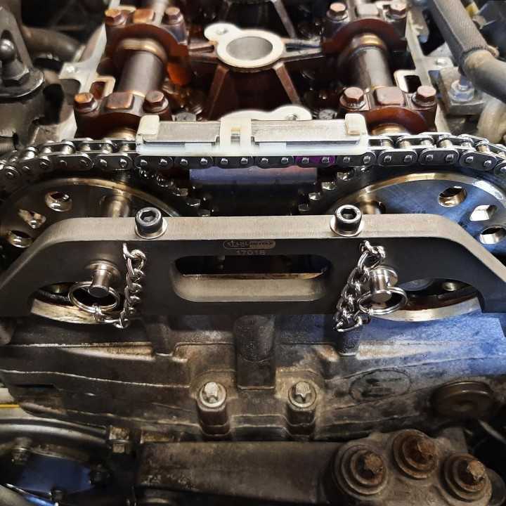 Outil de calage distribution pour Opel 2.2 16V