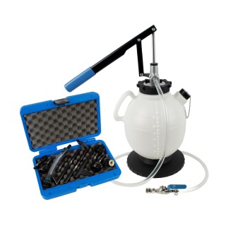 Pompe de remplissage huile boîte, Pont différentiel comprenant 10 adaptateurs