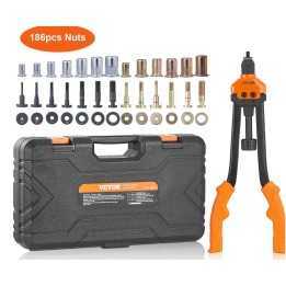 Riveteuse Manuelle pour Écrou à Sertir 41 cm,186pcs
