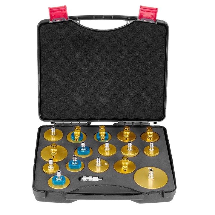 Kit adaptateur de maître-cylindre de purge de frein, 17 pcs
