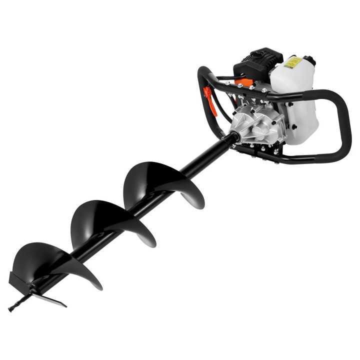 Tarière Thermique à Essence, 43 CC, 1250 W avec Foret 200 mm