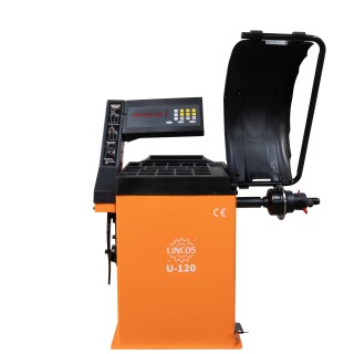 Équilibreuse de roue automatique, affichage à LED, 10 "-24"