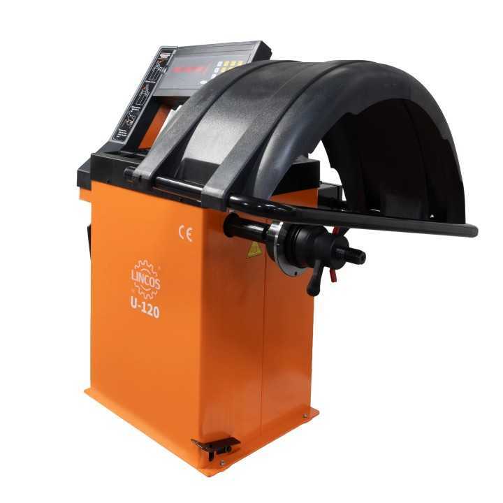 Équilibreuse de roue automatique, affichage à LED, 10 "-24"