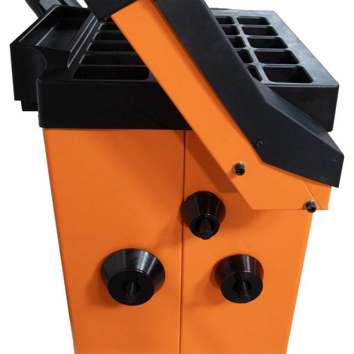 Équilibreuse de roue automatique, affichage à LED, 10 "-24"