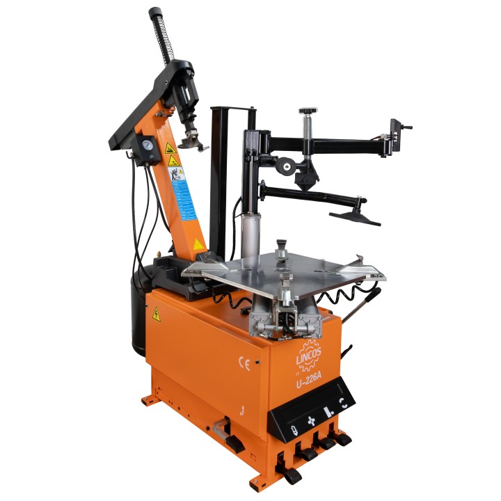 Démonte-pneus automatique avec bras auxiliaire 12"-24" 380 V