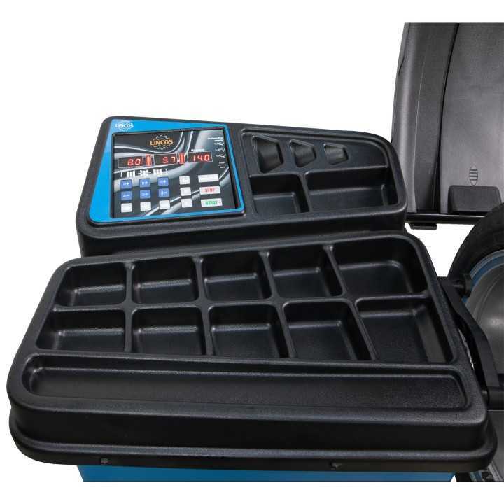 Équilibreuse automatique 3 programmes alu, 10 "-24"