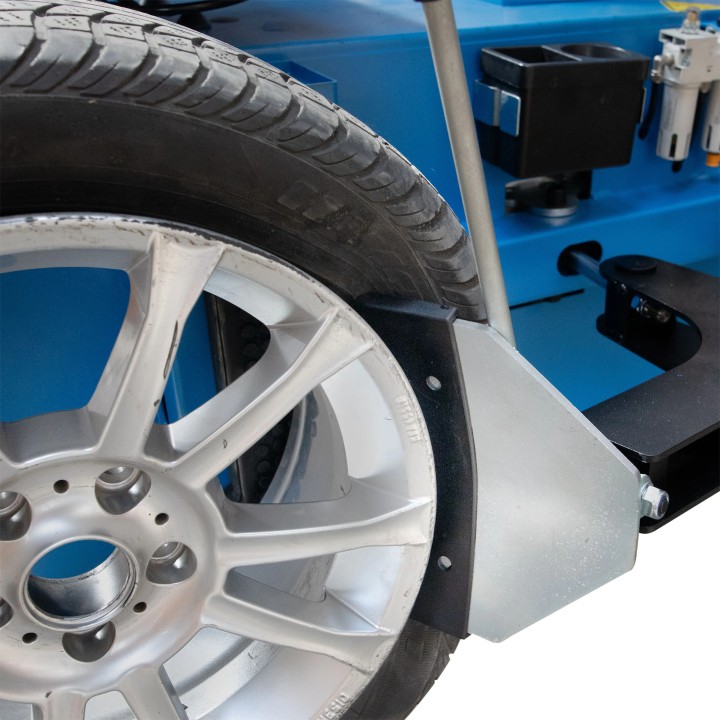 Démonte-pneus avec pont élévateur intégré de 66 cm (26 pouces) et bras auxiliaires droit et gauche