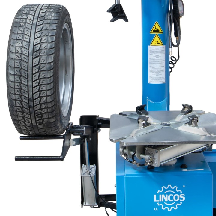 Démonte-pneus avec pont élévateur intégré de 66 cm (26 pouces) et bras auxiliaires droit et gauche