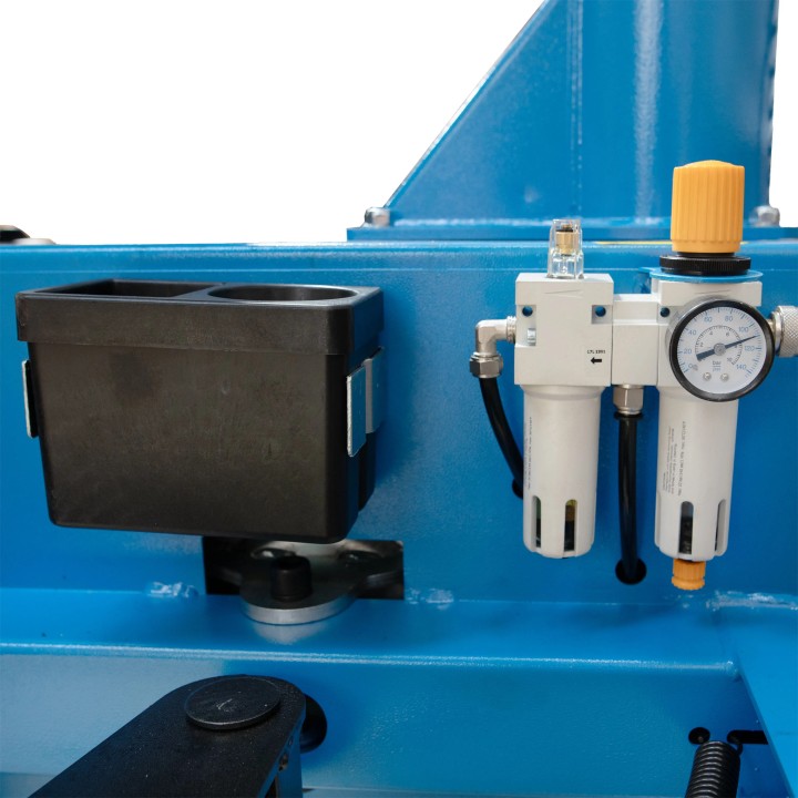 Démonte-pneus avec pont élévateur intégré de 66 cm (26 pouces) et bras auxiliaires droit et gauche