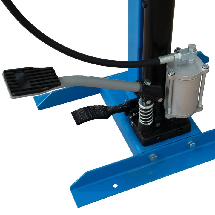 Compresseur pneumatique de ressorts,1 tonne avec cage de sécurité