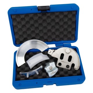 Coffret de montage pour courroies trapézoïdales, flexibles striées