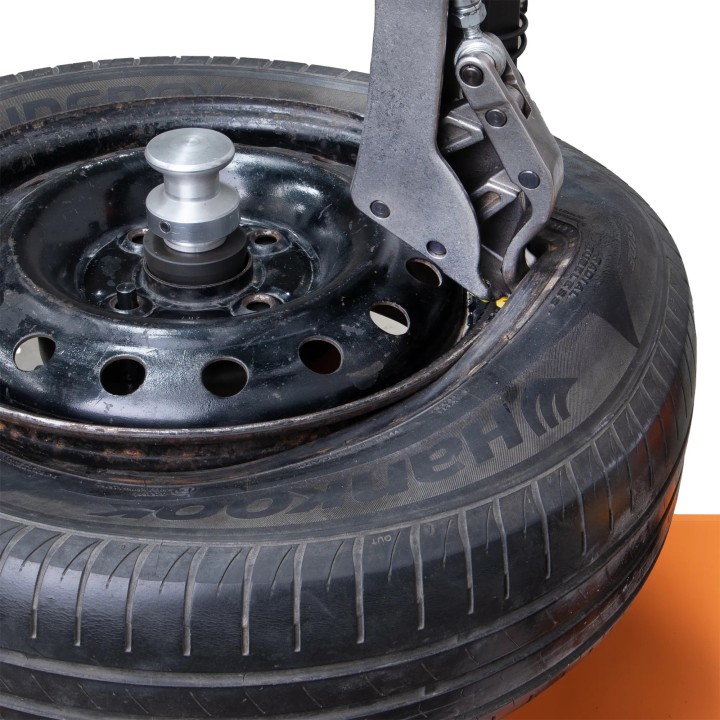 Démonte-pneu sans levier  26 pouces colonne inclinable – Bras assistance + lève-roue 230V