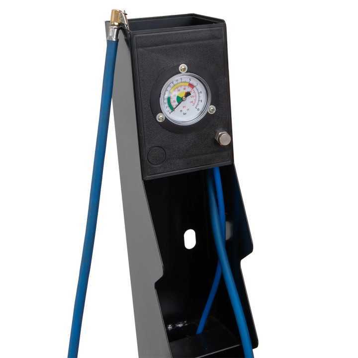 Démonte-pneu sans levier 26 pouces colonne inclinable – Bras assistance + lève-roue 230V