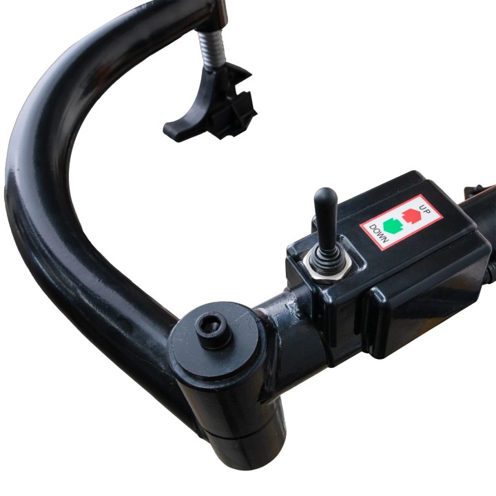 Démonte-pneus 26" colonne inclinable – Bras auxiliaire, 230V vitesse réglable