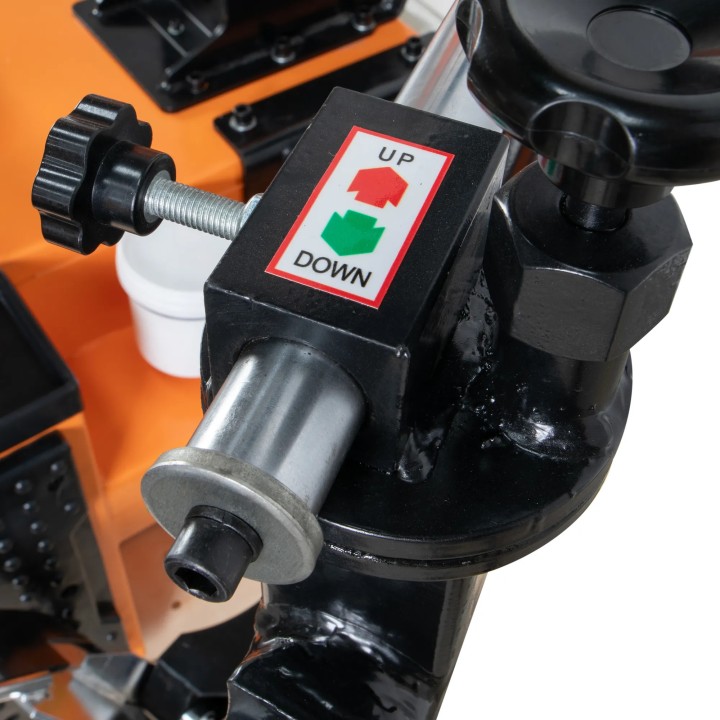 Démonte-pneus 26" colonne pneumatique inclinable – Bras assistance + vitesse variable 230V