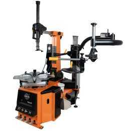 Démonte-pneus 26" colonne pneumatique inclinable – Bras assistance + vitesse variable 230V