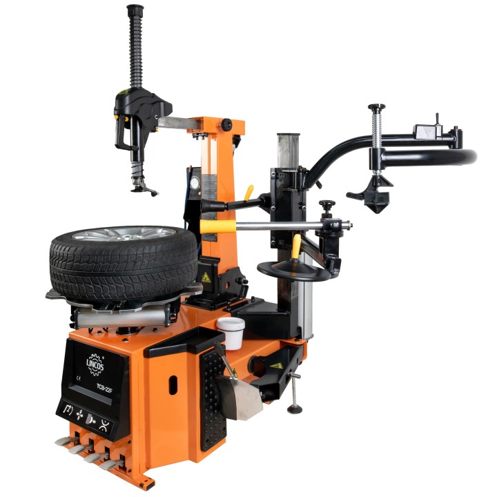 Démonte-pneus 26" colonne pneumatique inclinable – Bras assistance + vitesse variable 230V