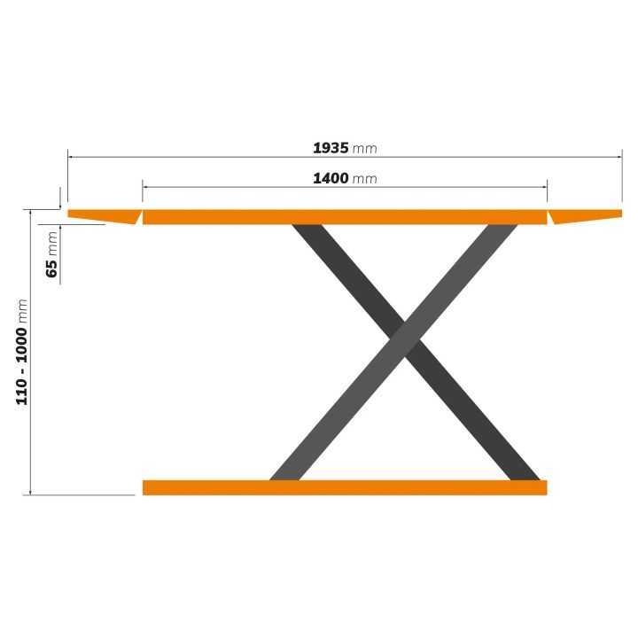 Pont élévateur a ciseaux 3tonne 230V