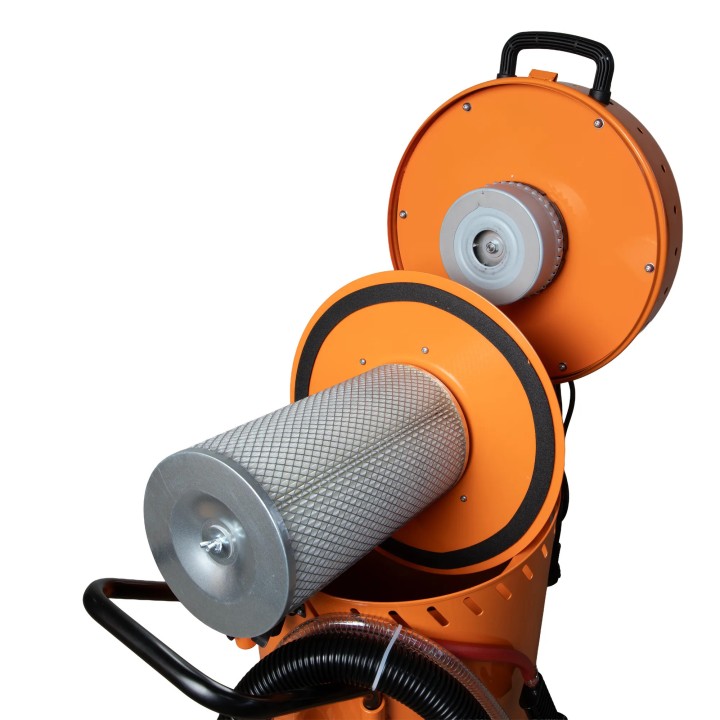 Sableuse Aéro-gommeuse mobile 105L avec aspirateur