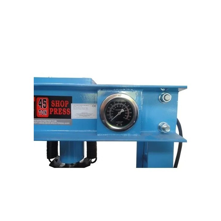 Presse d'atelier pneumatique-hydraulique, 45 t