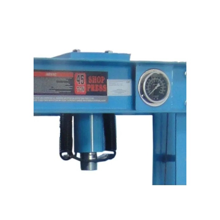 Presse d'atelier pneumatique-hydraulique, 45 t