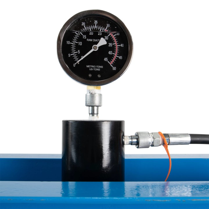 Presse d'atelier pneumatique-hydraulique 30 t