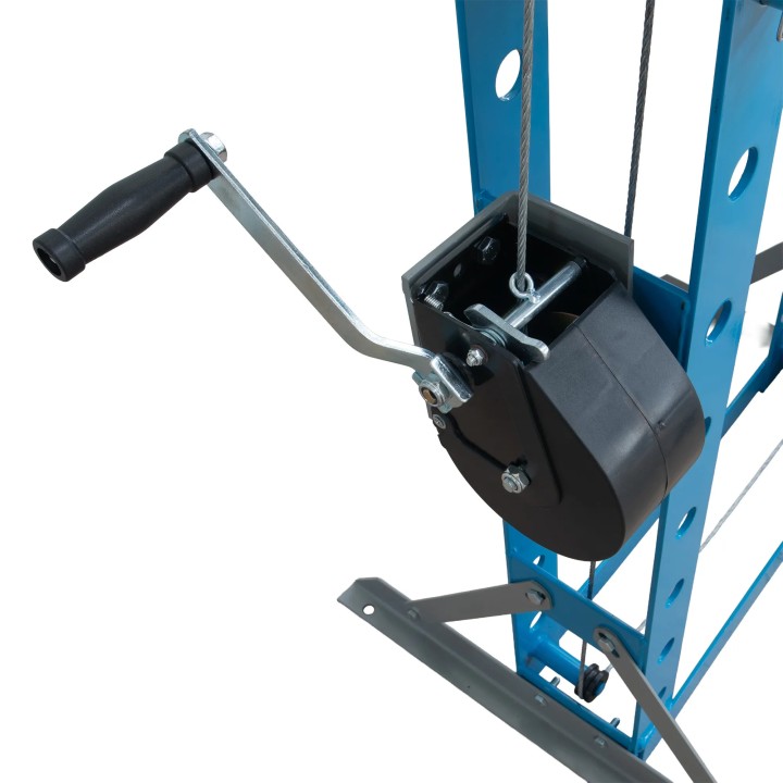 Presse d'atelier hydraulique robuste 30 t avec pompe à pied