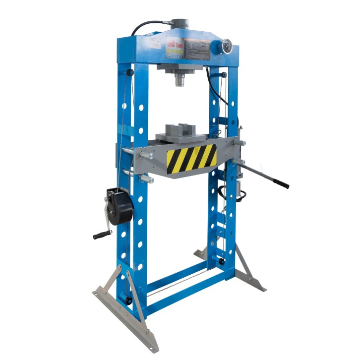 Presse pneumatique robuste d'atelier, 50 tonnes