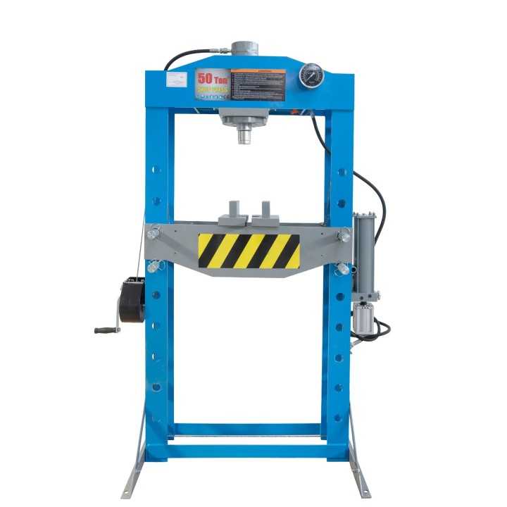 Presse pneumatique robuste d'atelier, 50 tonnes