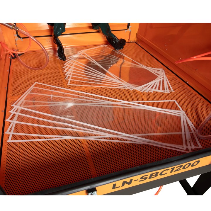 Cabine de sablage 1200 l