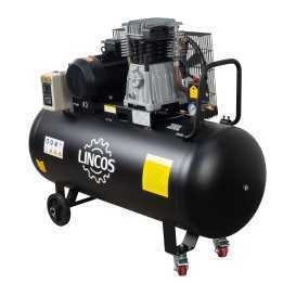Compresseur d'air industriel, 200 l, 3 kW, 10 bar