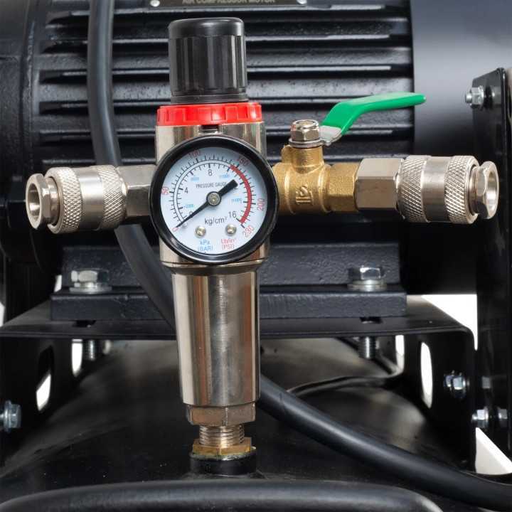 Compresseur d'air industriel, 200 l, 3 kW, 10 bar