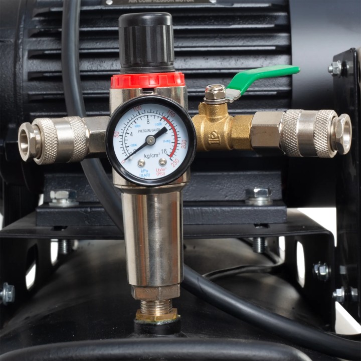 Compresseur d'air industriel, 200 l, 3 kW, 10 bar