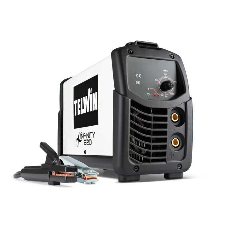 Poste à souder onduleur MMA/AWI/TIG Infinity 220ACX, 230 V, Telwin
