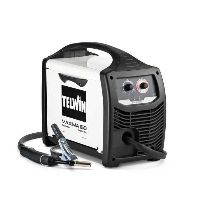 Poste à souder inverter Mig-mag Telwin Maxima 160 Synergic
