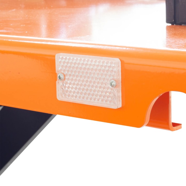 Pont élévateur à ciseaux portable, 3,5 t, 230 V avec déverrouillage électrique et kit de mobilité