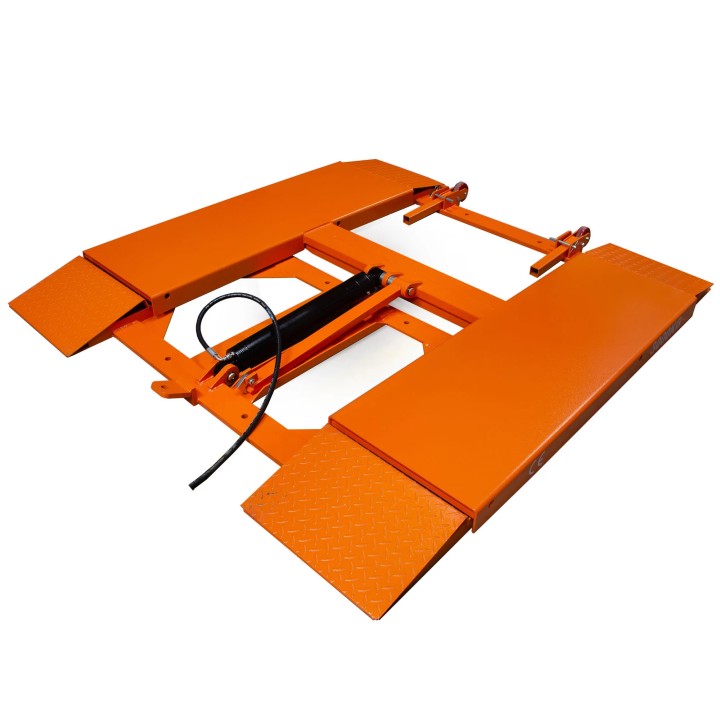 Pont élévateur à ciseaux portable extra-plate, 3,5 t, 220 V