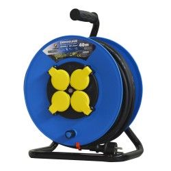 Enrouleur 4prises-h07rn-3g1.5mmÂ²-40m - I-Watts Pro