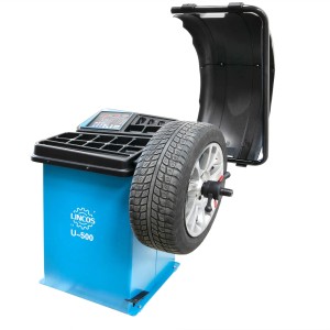 Équilibreuse de roues semi-automatique, 3 programmes aluminium 10 à 24 pouces