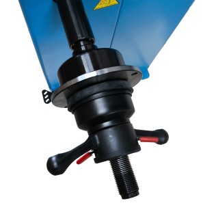 Équilibreuse de roues semi-automatique, 3 programmes aluminium 10 à 24 pouces